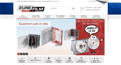 Desktop Screenshot of eurefilm.com
