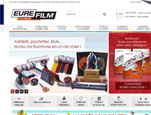 Tablet Screenshot of eurefilm.com